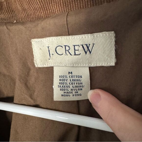 J Crew Corduroy Blazer Jacket Men sz M Brown Pocket Classic Fit Academia Preppy - Picture 6 of 7